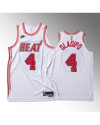 Victor Oladipo 4 Miami Heat 2022-23 35th Classic Edition Men Jersey White