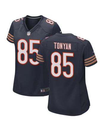 Robert Tonyan 85 Chicago Bears Women Game Jersey - Navy