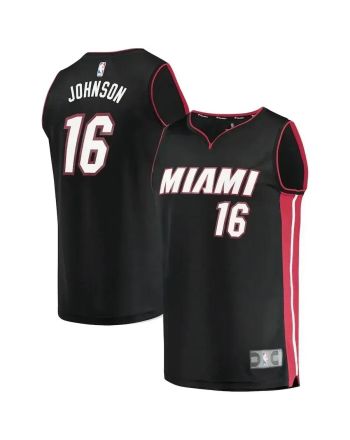 James Johnson Miami Heat Fast Break Player Jersey - Icon Edition - Black