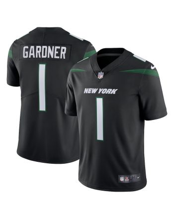 Ahmad Sauce Gardner 1 New York Jets Men's Vapor Limited Jersey - Black