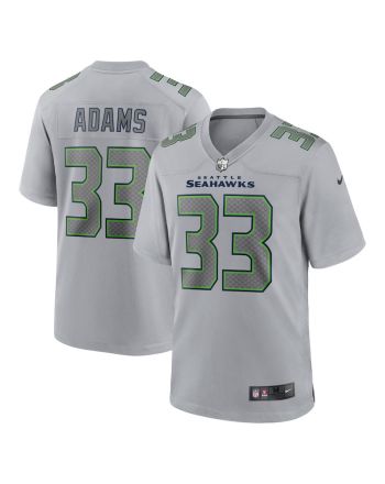 Jamal Adams 33 Seattle Seahawks Atmosphere Fashion Game Jersey - Gray