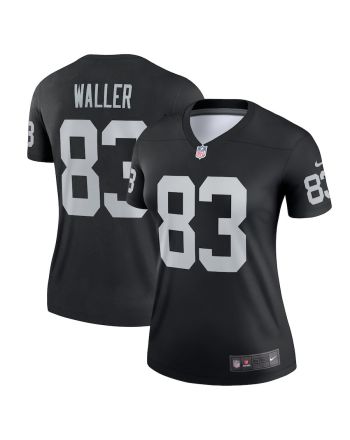 Darren Waller 83 Las Vegas Raiders Women Legend Jersey - Black