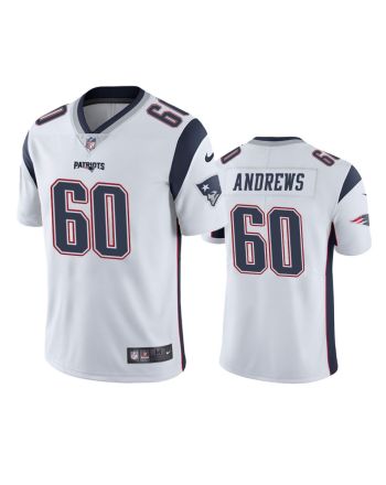 Patriots David Andrews 60 Vapor Untouchable Limited White Jersey Men's