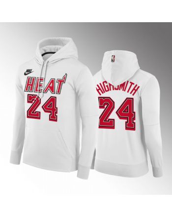 Haywood Highsmith Miami Heat 2022-23 Classic Edition Hoodie White