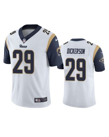 Los Angeles Rams Eric Dickerson 29 White Vapor Limited Jersey