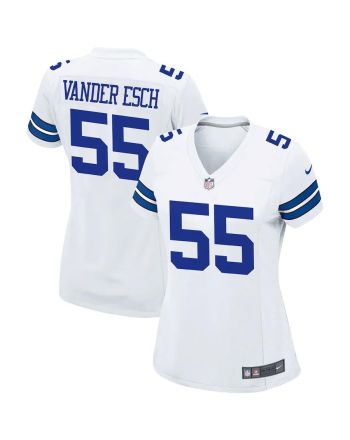 Leighton Vander Esch 55 Dallas Cowboys Women's Game Jersey - White