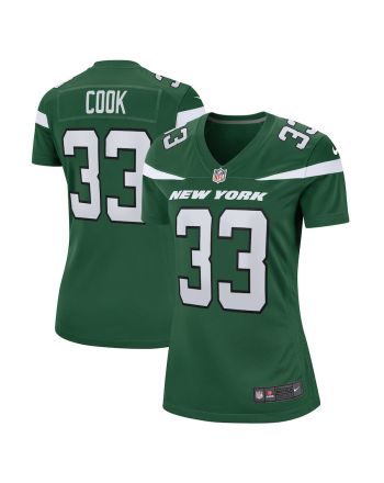 Dalvin Cook 33 New York Jets Women's Game Player Jersey - Gotham Green