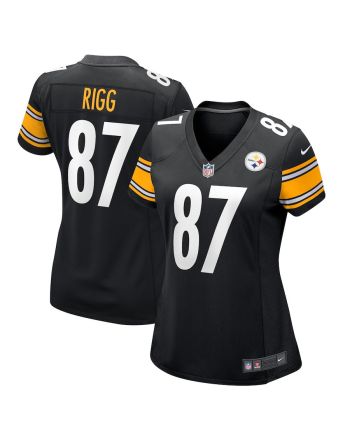 Justin Rigg Pittsburgh Steelers Women's Game Player Jersey - Black