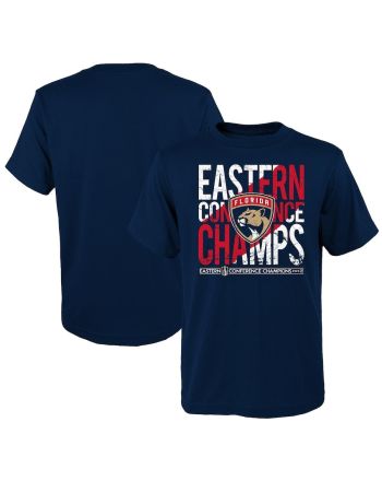 Florida Panthers 2023 Eastern Conference Champions T-Shirt - Navy