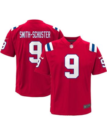 JuJu Smith-Schuster 9 New England Patriots Youth Alternate Game Jersey - Red