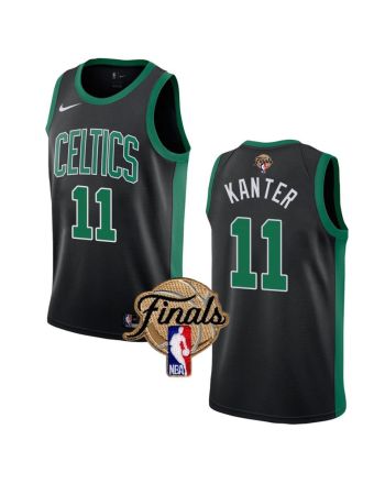 Boston Celtics Men'S Enes Kanter Statement Final 2022 Men Jersey Black