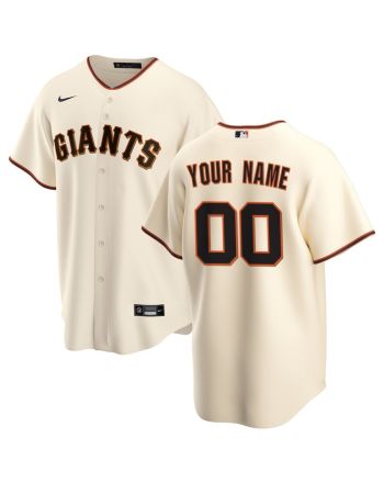 San Francisco Giants Home Custom Men Jersey - Cream