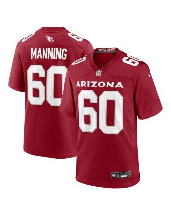 Ilm Manning 60 Arizona Cardinals Men Team Game Jersey - Cardinal