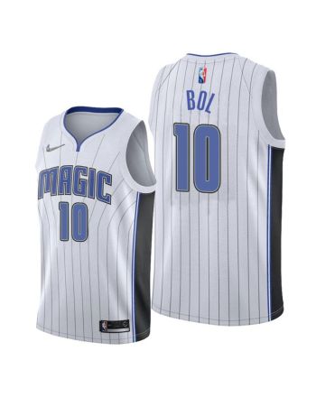 Bol Bol 10 Orlando Magic Association Edition White Jersey 2022 Trade - Men Jersey