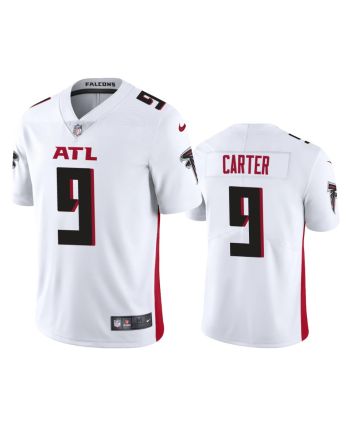 Atlanta Falcons Lorenzo Carter 9 White Vapor Limited Jersey