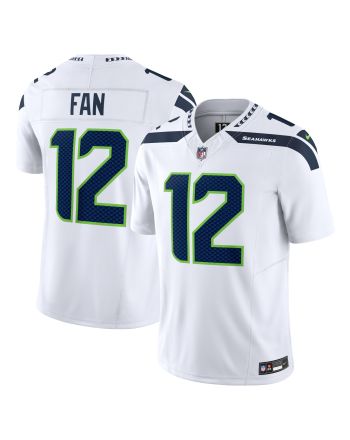 12 Fan Seattle Seahawks Vapor F.U.S.E. Limited Jersey - White