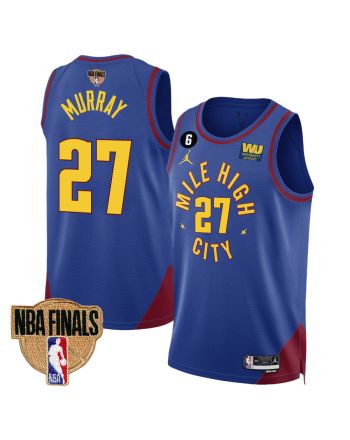 Jamal Murray 27 Denver Nuggets Final Champions 2023 Swingman YOUTH Jersey - Blue