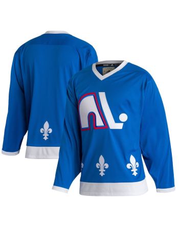 Quebec Nordiques Team Classics Blank Men Jersey - Blue