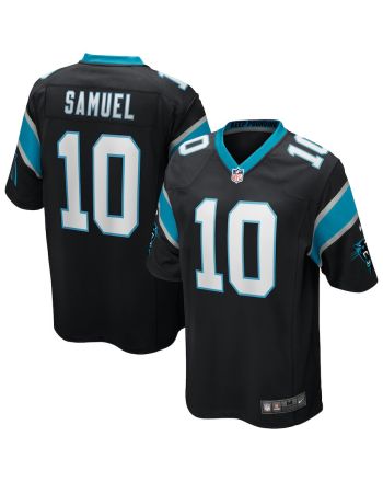 Curtis Samuel 10 Carolina Panthers Men's Game Jersey - Black