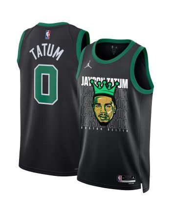 Jayson Tatum King Of Boston Celtics 2022-23 Jersey - Screen Print Graphics