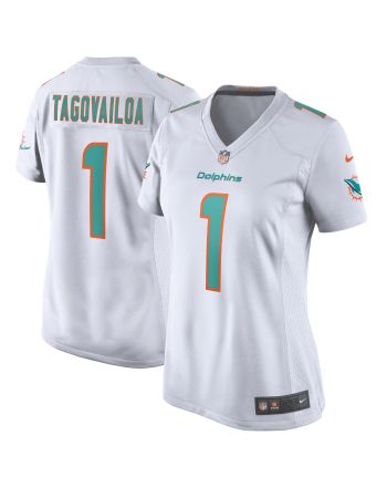 Tua Tagovailoa Miami Dolphins Women's Game Jersey - White Jersey