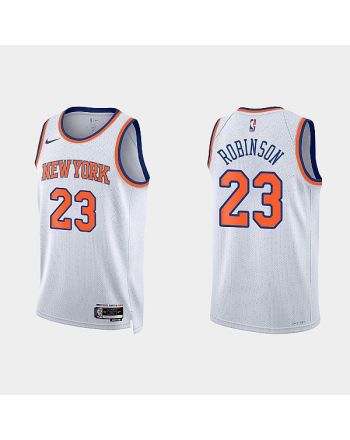 New York Knicks Mitchell Robinson 23 2022-23 Association Edition White Men Jersey Swingman