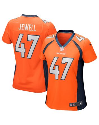 Josey Jewell 47 Denver Broncos Women's Game Jersey - Orange