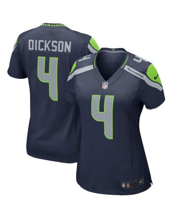 Michael Dickson 4 Seattle Seahawks Women's Game Player Jersey - College Navy