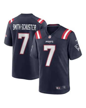 JuJu Smith-Schuster 7 New England Patriots Game Player Jersey - Men Navy