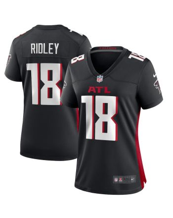 Calvin Ridley 18 Atlanta Falcons Women Game Jersey - Black