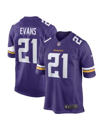 Akayleb Evans Minnesota Vikings Game Player Jersey - Purple