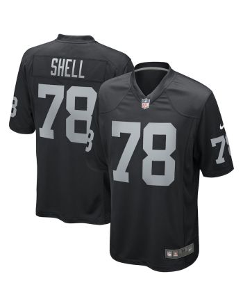 Art Shell 78 Las Vegas Raiders Men Game Retired Jersey - Black