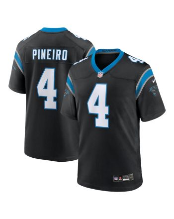 Eddy Pineiro 4 Carolina Panthers Team Game Men Jersey - Black