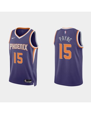 Phoenix Suns 15 Cameron Payne 2022-23 Icon Edition Purple Men Jersey