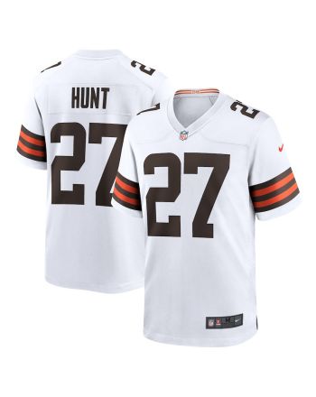 Kareem Hunt Cleveland Browns Game Player Jersey - White