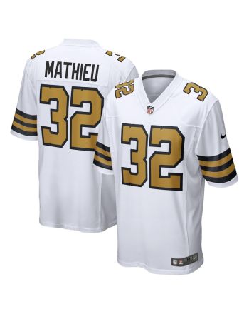 Tyrann Mathieu 32 New Orleans Saints Player Game Jersey - White