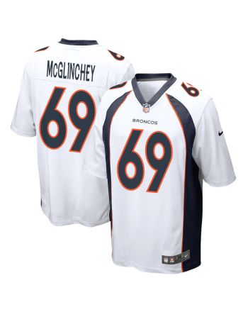 Mike McGlinchey 69 Denver Broncos Men Game Jersey - White