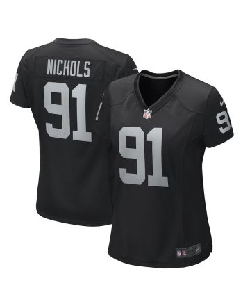 Bilal Nichols Las Vegas Raiders Women's Game Player Jersey - Black