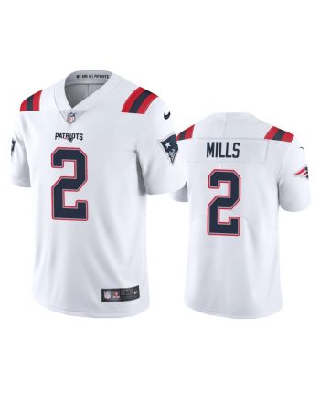 Jalen Mills 2 New England Patriots White Vapor Limited Jersey