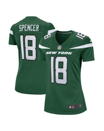 Diontae Spencer New York Jets Women's Game Player Jersey - Gotham Green