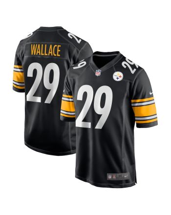 Levi Wallace Pittsburgh Steelers Game Player Jersey - Black