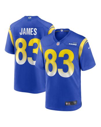 Sam James 83 Los Angeles Rams Home Game Jersey - Royal