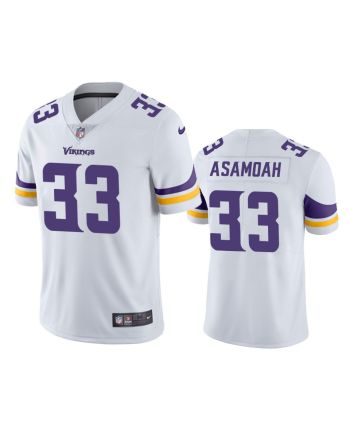 Brian Asamoah 33 Minnesota Vikings White Vapor Limited Jersey