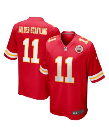 Marquez Valdes-Scantling 11 Kansas City Chiefs Game Jersey - Red