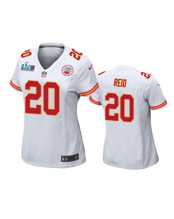 Justin Reid 20 Kansas City Chiefs Super Bowl LVII Game Jersey - Women White