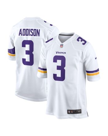 Jordan Addison 3 Minnesota Vikings Classic Game Men Jersey - White