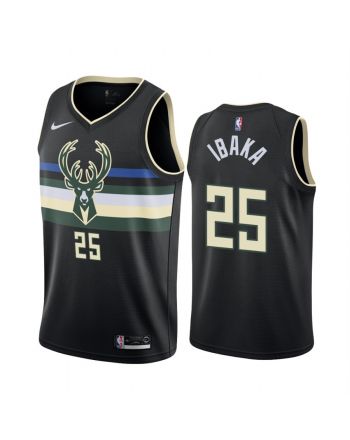 Serge Ibaka 25 Milwaukee Bucks Green Statement Edition Jersey 2022 Trade