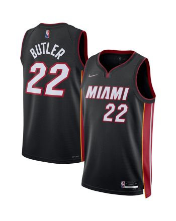 Jimmy Butler Miami Heat /22 Diamond Swingman Jersey - Icon Edition - Black Jersey