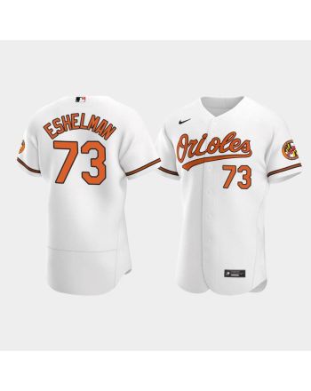 Thomas Eshelman 73 Baltimore Orioles White Home Jersey Jersey