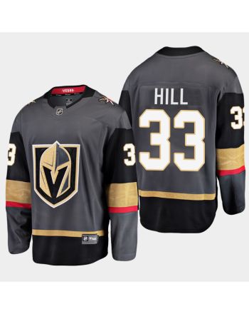 Vegas Golden Knights Adin Hill 33 Alternate Black Jersey Breakaway Player